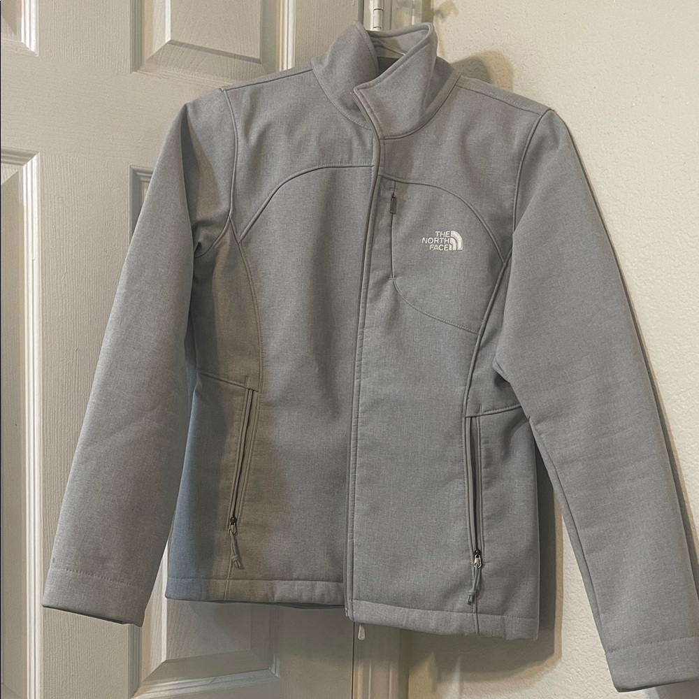 The North Face Women’s Light Gray Bionic Apex Jacket